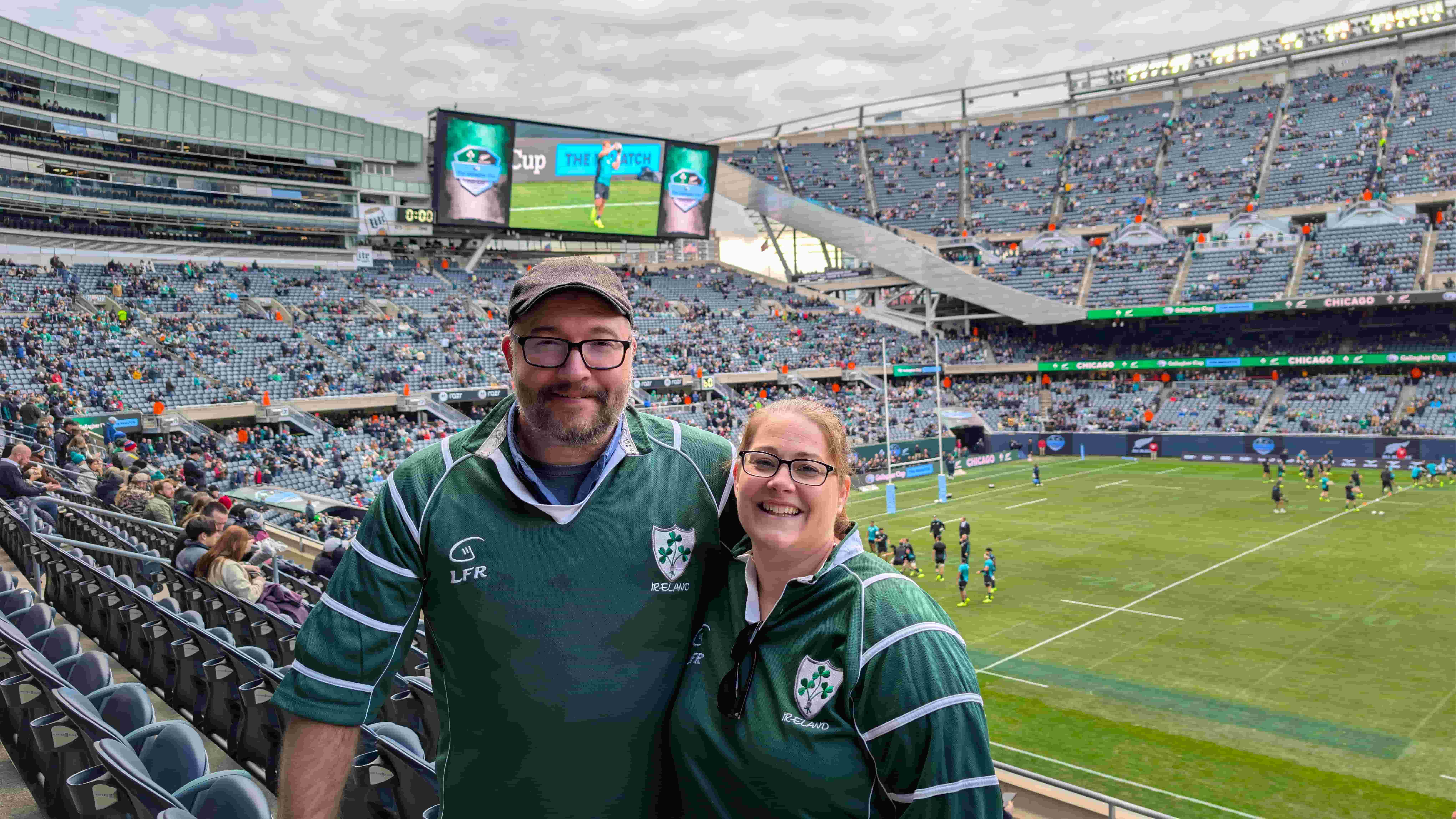Ireland vs All Blacks at Soldier Field, Chicago