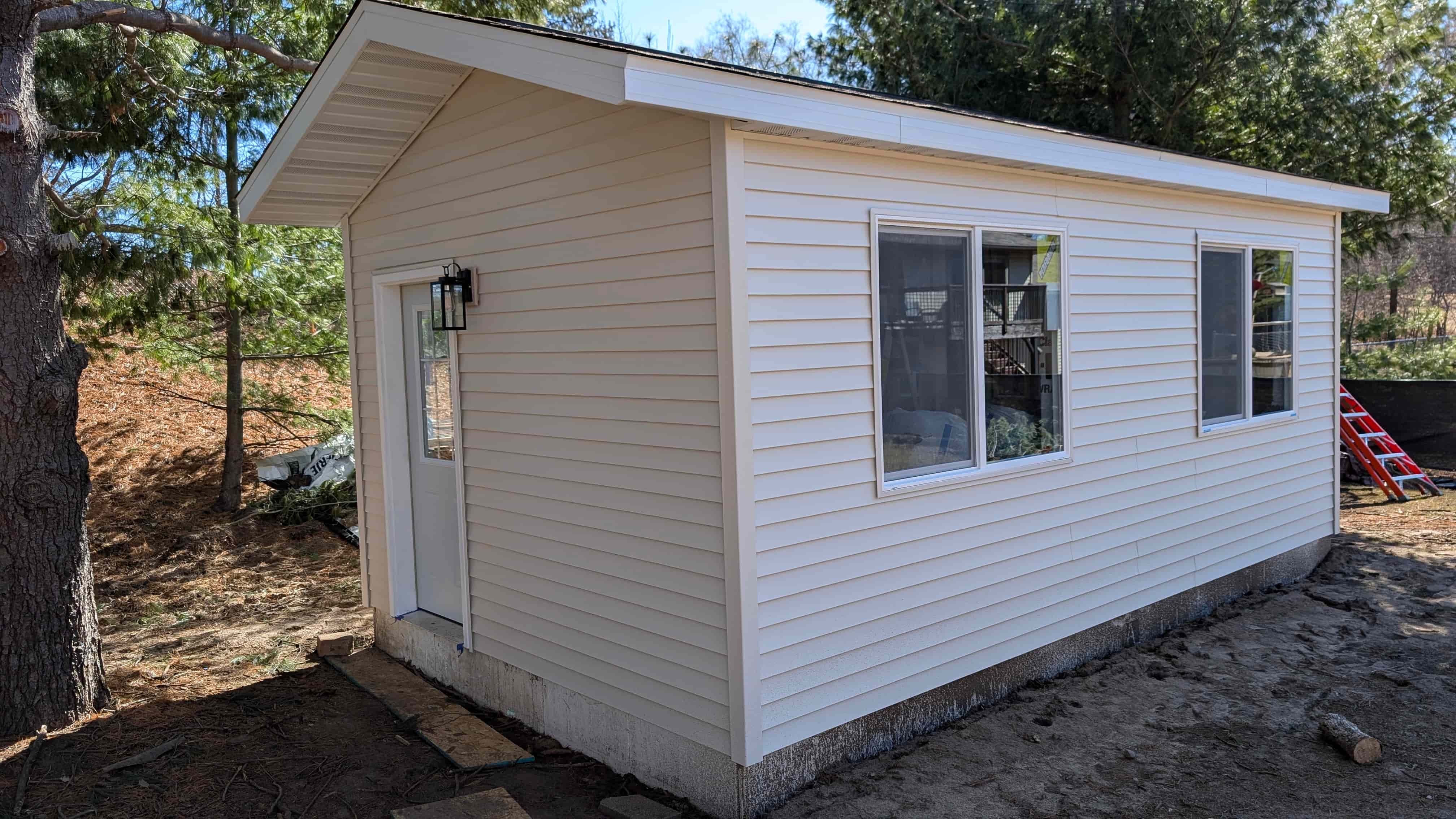 Exterior complete